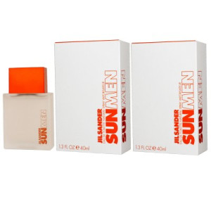 Jil Sander Sun Men - Man 2 x 40 ml Eau de Toilette EDT Herrenduft