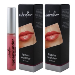 Schrofner Lippenwunder lip boost 2 x 8 ml Gloss & Pflege verführerische Lippen