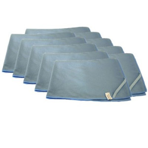 RR Kitchen Microfasertuch 10 x Putztuch 50 x 70 cm blau