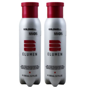 Goldwell Elumen 2 x 200 ml NN@6 Haarfarbe permanente farbintensive Farbe