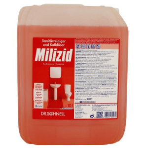 Dr. Schnell Milizid 10 Liter Sanitärreiniger & Kalklöser Konzentrat