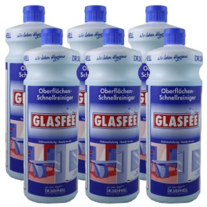 Dr. Schnell Glasfee 6 x 1 Liter Glas - und Oberflächenreiniger