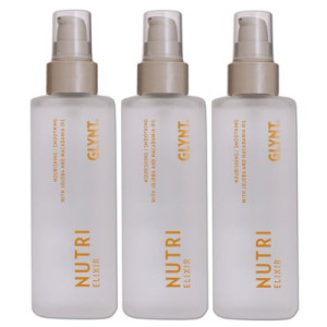 GLYNT Nutri Oil Elixir 3 x 100 ml Haaröl Haarelixir für Glanz und Pflege
