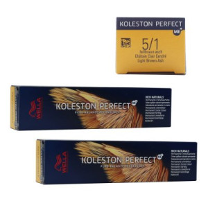 Wella Koleston 2 x 60 ml 5/1 hellbraun asch