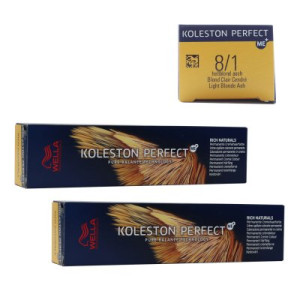 Wella Koleston 2 x 60 ml 8/1 hellblond asch