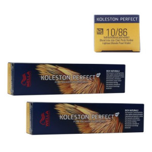 Wella Koleston 2 x 60 ml 10/86 hell lichtblond pearl-violett