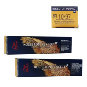 Wella Koleston 2 x 60 ml 10/97 hell lichtblond cendre-braun