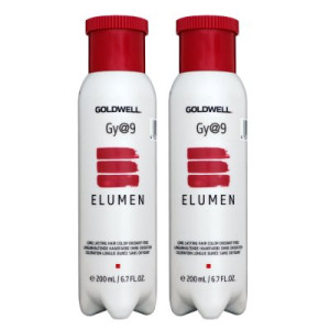 Goldwell Elumen 2 x 200 ml GY@9 Haarfarbe permanente farbintensive Farbe