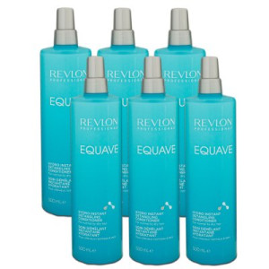 Revlon Equave Hydro Instant Detangling Conditioner 6 x 500 ml 2 Phasen Sprüh Conditioner
