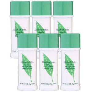 Elizabeth Arden Green Tea 6 x 40 ml Cream Deodorant Creme Deo Roller