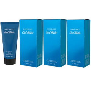 Davidoff Cool Water Man - Men 3 x 100 ml After Shave Balm