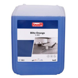 Buzil Blitz Orange 10 Liter G482 neutraler Alkoholreiniger mit Orangenduft Kanister