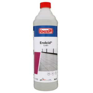 Buzil Erolcid G 491 1 Liter Intensivreiniger für Feinsteinzeugreiniger sauer