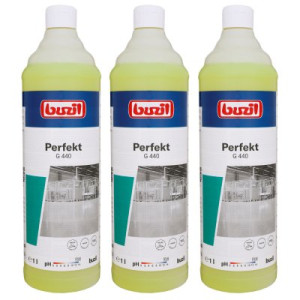Buzil Perfekt G 440 3 x 1 Liter Alkalischer Kraftreiniger