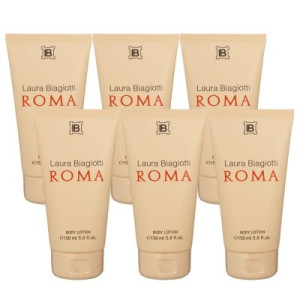 Laura Biagiotti Roma 6 x 150 ml Bodylotion Körperlotion Body Lotion
