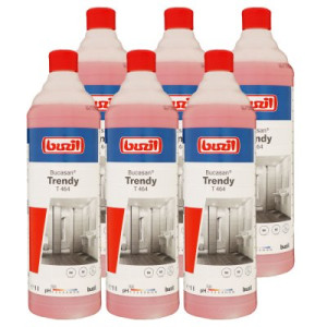 Buzil Bucasan Trendy T 464 6 x 1 Liter Sanitärreiniger mit Frischeduft