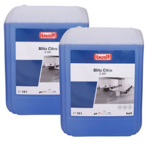 Buzil Blitz Citro G 481 2 x 10 Liter Alkoholreiniger mit Citrusduft Kanister