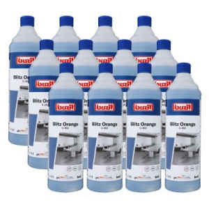 Buzil Blitz Orange G482 12 x 1 Liter neutraler Alkoholreiniger mit Orangenduft