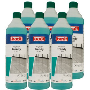 Buzil Polybuz Trendy T 201 6 x 1 Liter Glanzreiniger auf Alkoholbasis