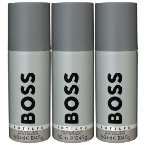 Hugo Boss Boss Bottled 3 x 150 ml Deospray Deo Spray Deodorant