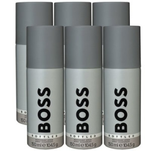 Hugo Boss Boss Bottled 6 x 150 ml Deospray Deo Spray Deodorant