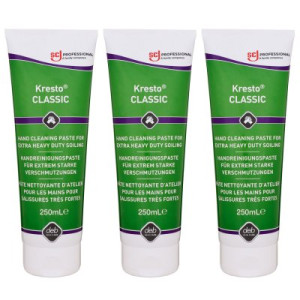 SC Johnson Kresto Classic 3 x 250 ml Tube unparfümierte Handwaschpaste