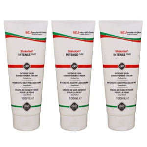 SC Johnson Stokolan Intense Pure 3 x 100 ml Intensive Hautpflegecreme