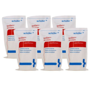 Schülke odan (N) wipes Nachfüllpackung 6 x 90 Tücher für Desinfektion