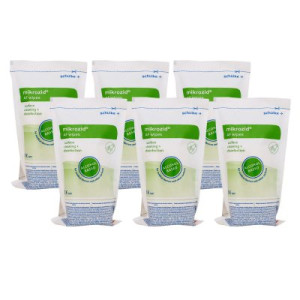 Schülke mikrozid AF wipes Refill alkoholische Desinfektionsstücher 6 x 150 Stück