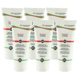 SC Johnson Stokolan Classic 6 x 100 ml Hautpflegecreme für Gesicht und Hände
