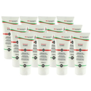 SC Johnson Stokolan Classic 12 x 100 ml Hautpflegecreme für Gesicht und Hände