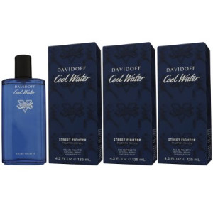 Davidoff Cool Water Street Fighter Champion Edition 3 x 125 ml EDT
