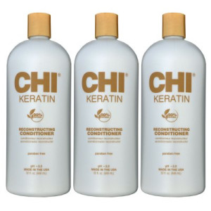 Farouk Chi Keratin Rekonstruktion 3 x 946 ml Conditioner für alle Haartypen
