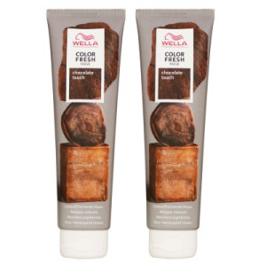 Wella Color Fresh Mask 2 x 150 ml Tönungsmaske Farbmaske Chocolate