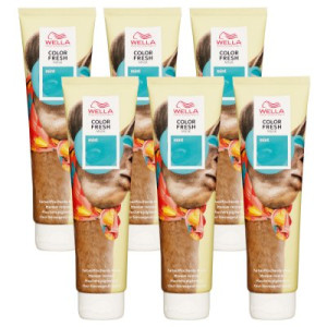 Wella Color Fresh Mask 6 x 150 ml Tönungsmaske Farbmaske Mint