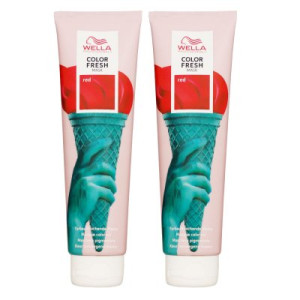 Wella Color Fresh Mask 2 x 150 ml Tönungsmaske Farbmaske Red