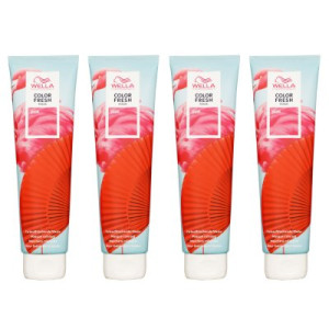 Wella Color Fresh Mask 4 x 150 ml Tönungsmaske Farbmaske Pink
