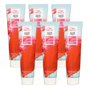Wella Color Fresh Mask 6 x 150 ml Tönungsmaske Farbmaske Pink