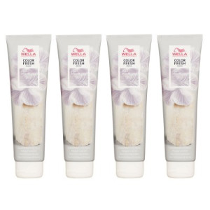 Wella Color Fresh Mask 4 x 150 ml Tönungsmaske Farbmaske Pearl Blond