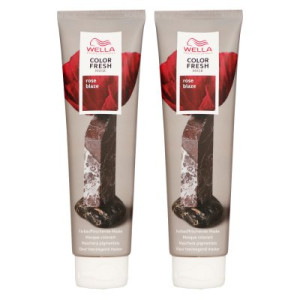 Wella Color Fresh Mask 2 x 150 ml Tönungsmaske Farbmaske Rose Blaze