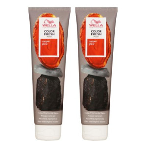 Wella Color Fresh Mask 2 x 150 ml Tönungsmaske Farbmaske Copper Glow