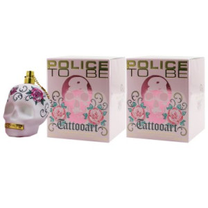 Police To Be Tattooart for Woman 2 x 125 ml Eau de Parfum EDP
