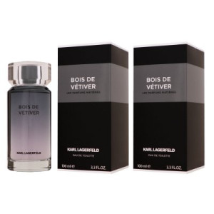 Karl Lagerfeld Bois de Vetiver 2 x 100 ml Eau de Toilette EDT Herrenduft