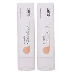 Glynt Mangala Rosegold 2 x 200 ml Colour treatment Farbkur