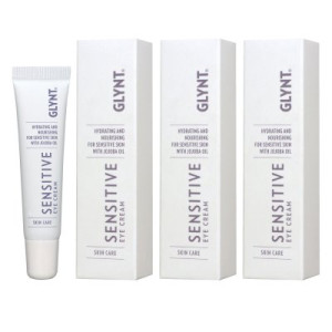 Glynt Sensitive Eye Cream pH 3 x 15 ml Augencreme für sensible Haut