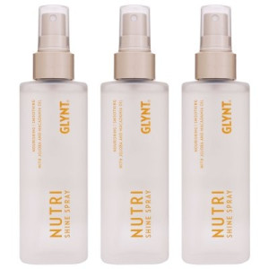Glynt Nutri Shine Spray 3 x 100 ml Haaröl mit Jojoba & Macadamia