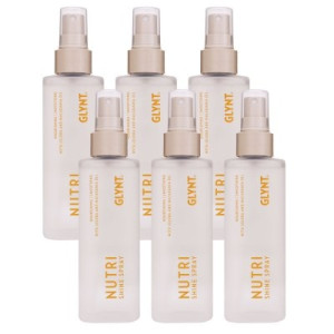 Glynt Nutri Shine Spray 6 x 100 ml Haaröl mit Jojoba & Macadamia