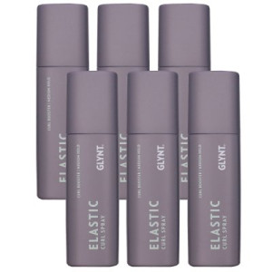GLYNT Elastic Curl Spray 6 x 150 ml für Locken Gelspray mittlerer halt