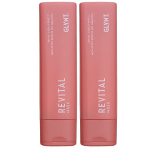 GLYNT Revital 2 x 200 ml Mask Haarpflegemaske für coloriertes Haar
