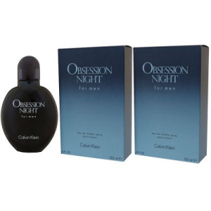 Calvin Klein Obsession Night for Man - Men 2 x 125 ml Eau de Toilette EDT